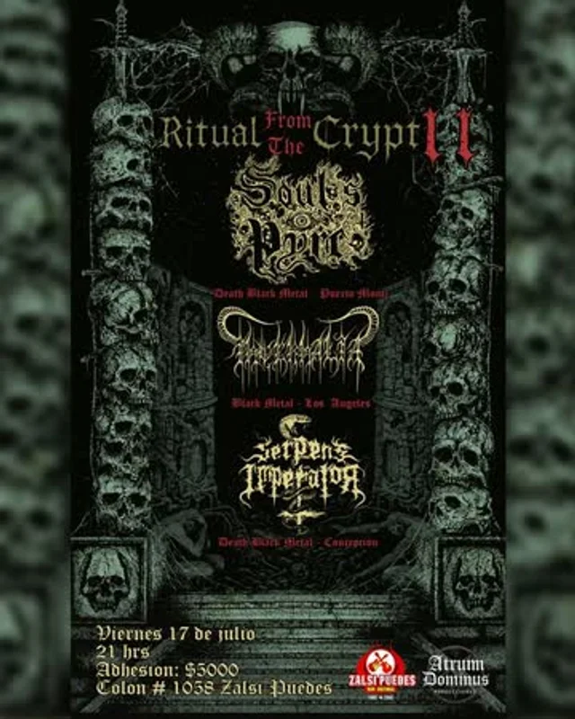 Ritual From The Crypt Ii En Zalsi Puedes, Talcahuano