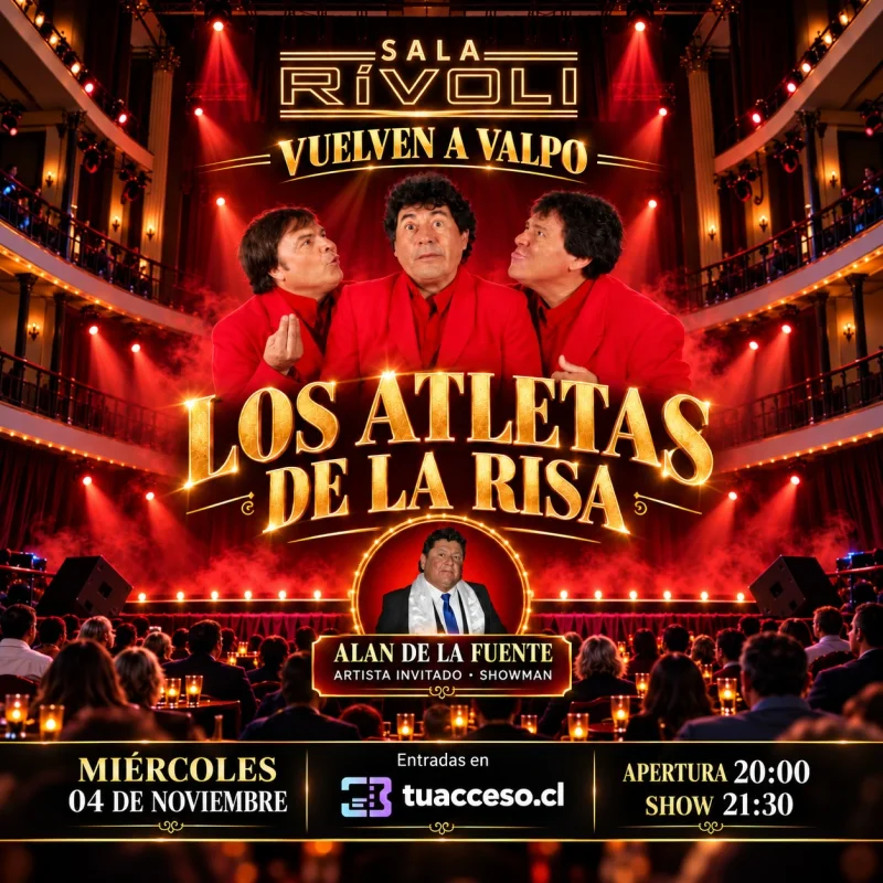 Sala Rívoli presenta Los Atletas de la Risa
