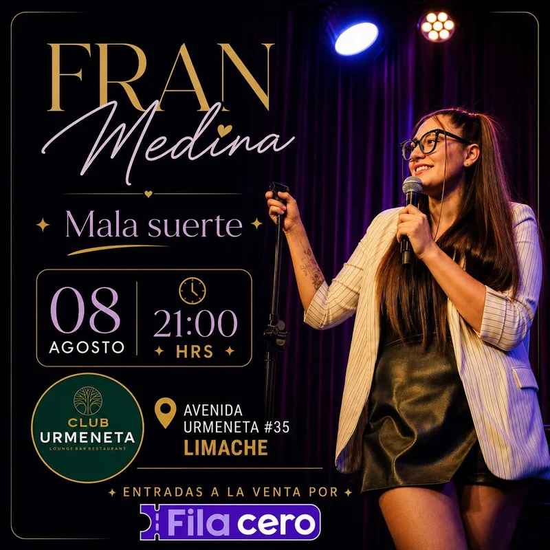 Fran Medina - Mala Suerte en Limache