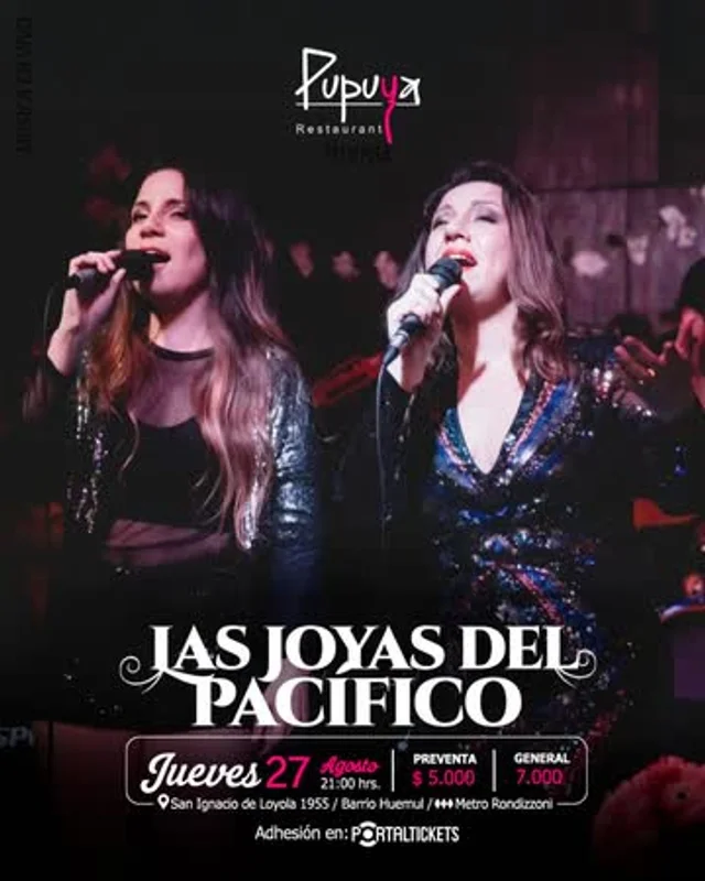 Las Joyas Del Pacifico En Pupuya Restaurant
