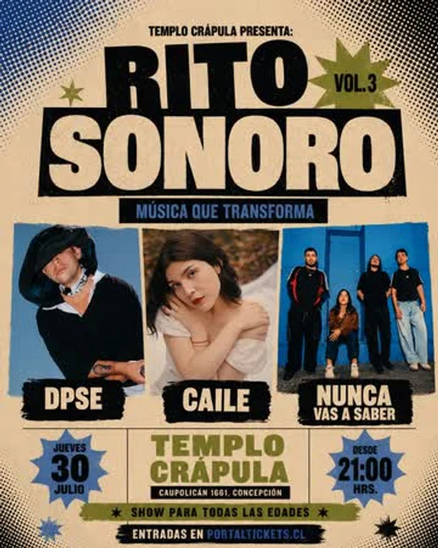 Rito Sonoro Vol.3 En Templo Crápula, Concepción