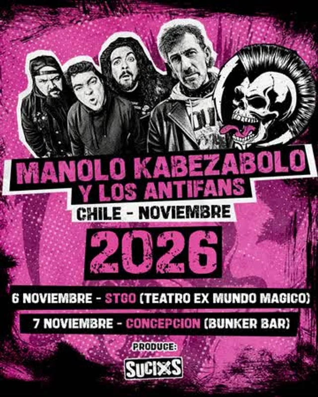 Manolo Kabezabolo Y Los Antifans En Concepción
