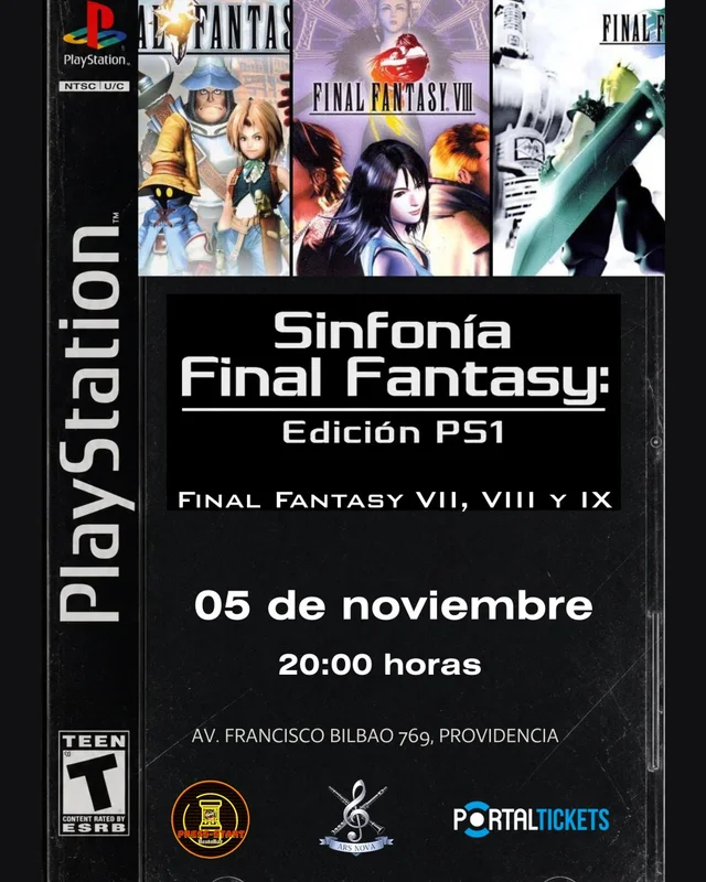 Sinfonia Final Fantasy Ps1 En Press Start