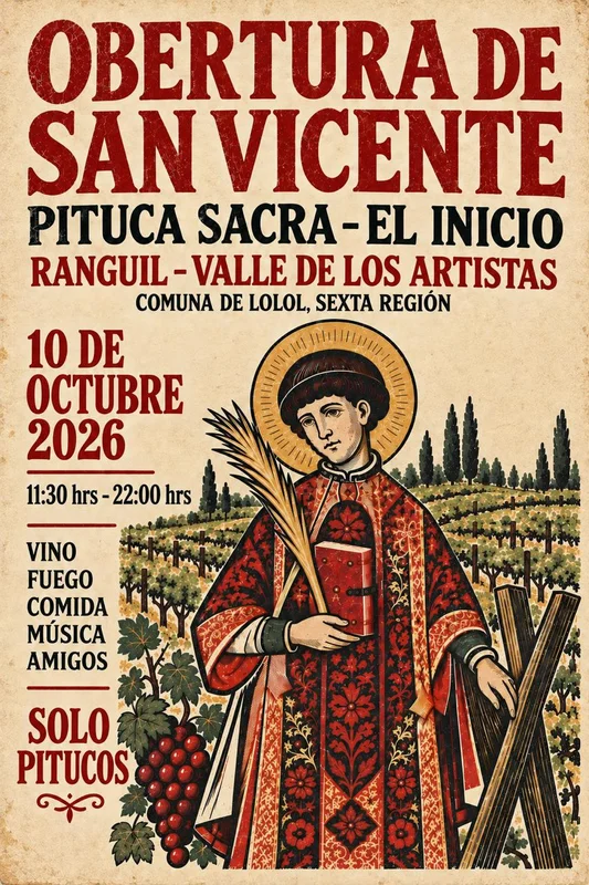 Pituca Sacra: Vino, Fuego y Música en Colchagua