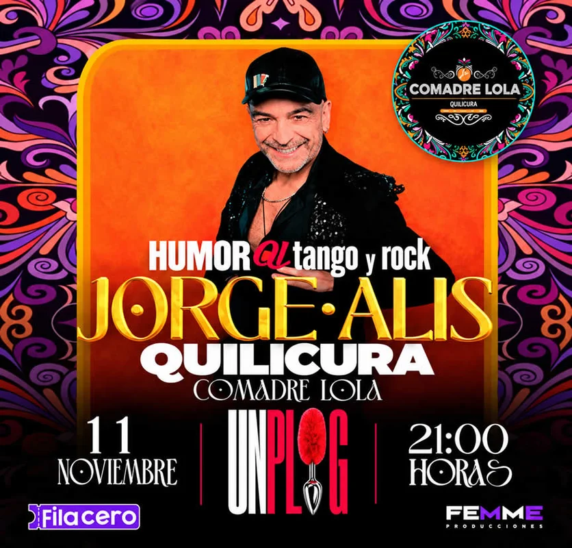 Jorge Alís - Unplug en Comadre Lola