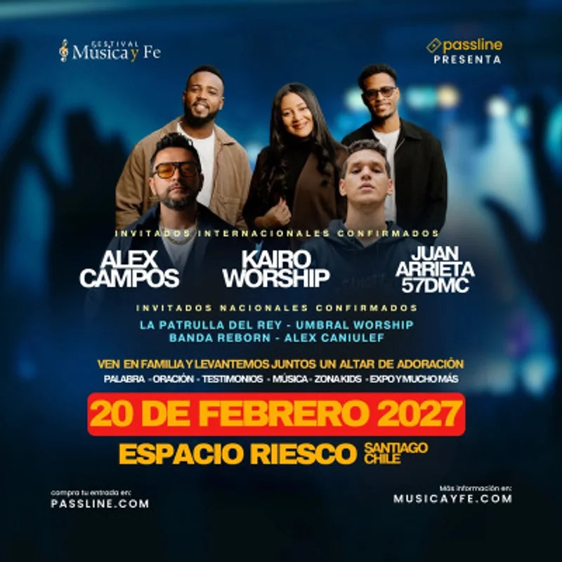 Festival Música y Fe 2027