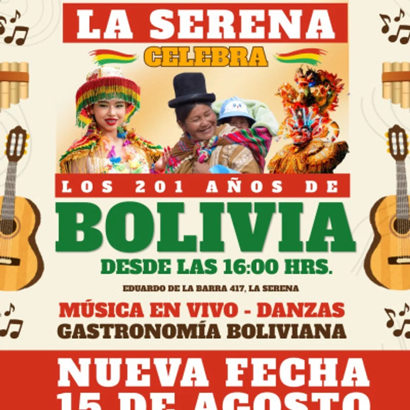 La Serena celebra a BOLIVIA