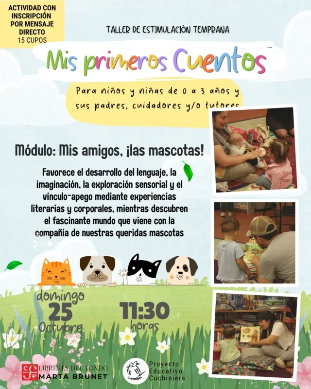 Taller de estimulación temprana 'Mis primeros cuentos'