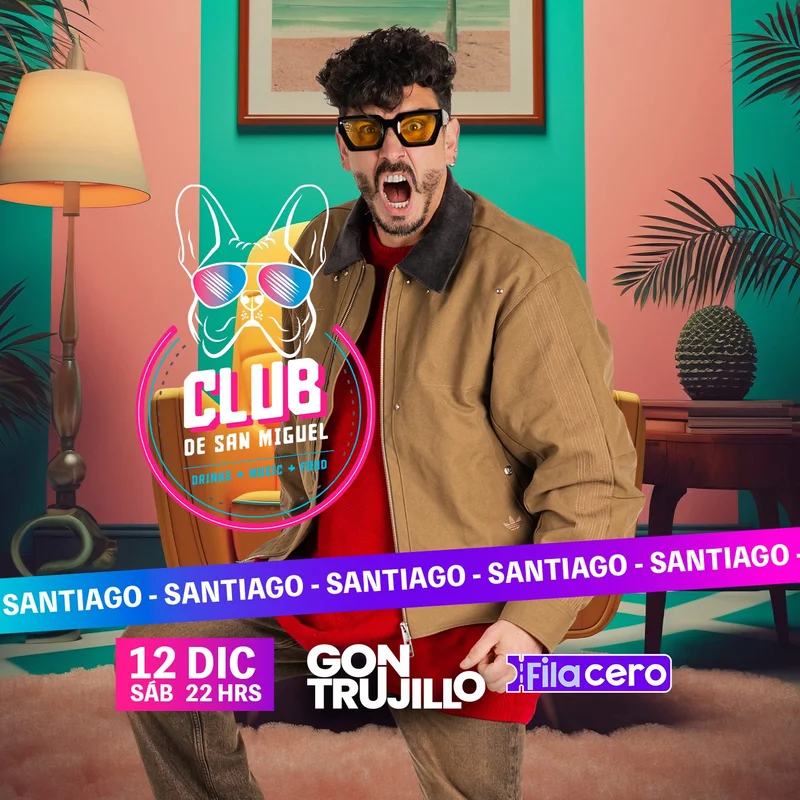 Gon Trujillo en Club de San Miguel