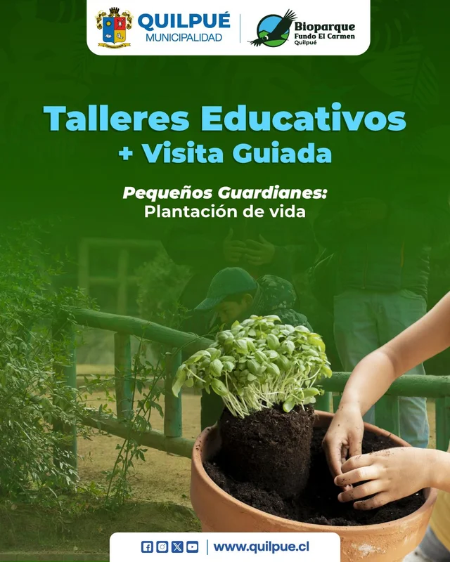 Taller Entretenido + Visita Guiada:¡Pequeños Guardianes: Plantación de Vida!