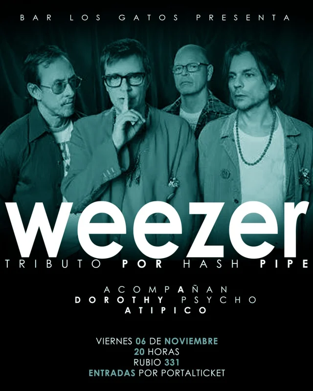 Tributo A Weezer En Bar Los Gatos, Rancagua