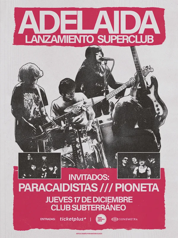 ADELAIDA ? JUEVES 17 DICIEMBRE ? Club Subterraneo