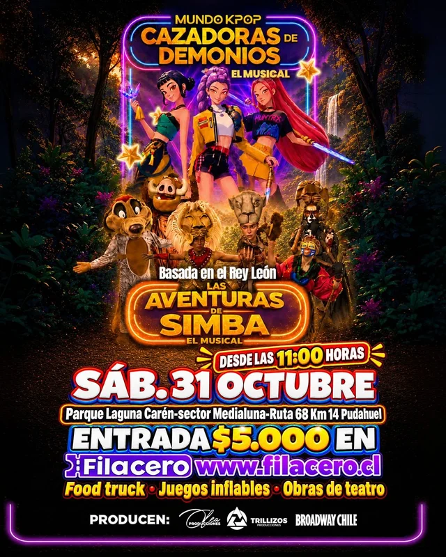 Cazadoras de Demonios & Las Aventuras de Simba