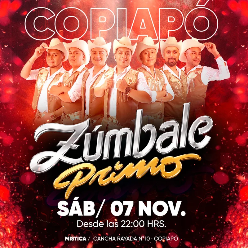 Zumbale Primo En Vivo Copiapo