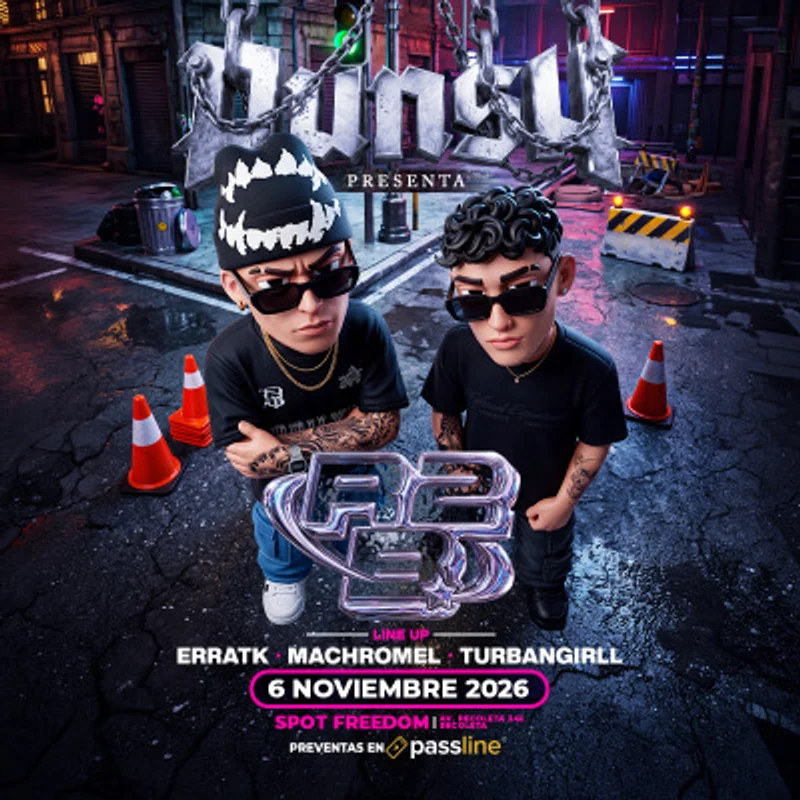 PUNSH: R2B EN CHILE, Viernes 6 Nov, Spot Freedom.