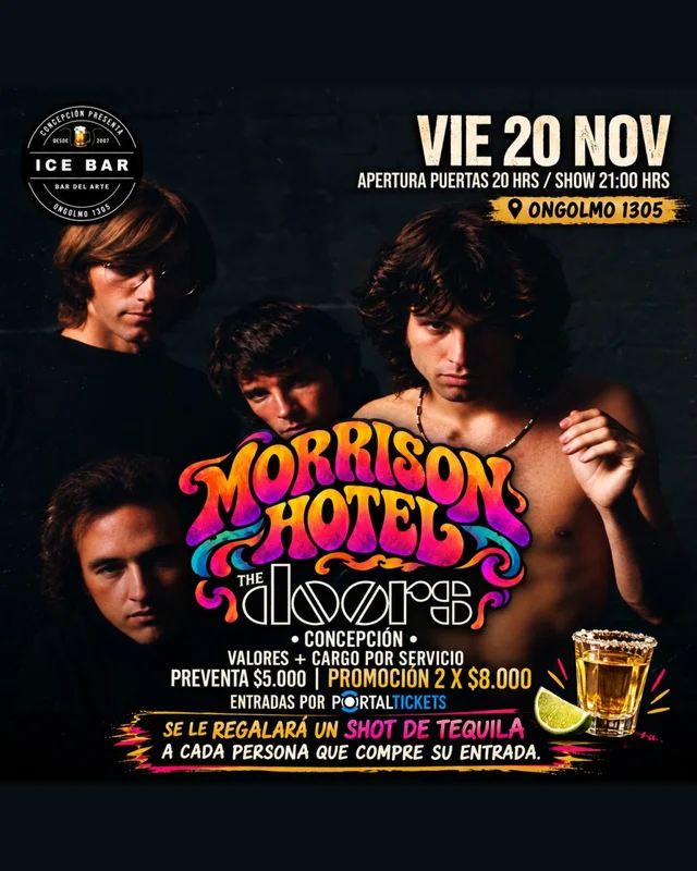 Tributo A The Doors En Ice Bar, Concepción