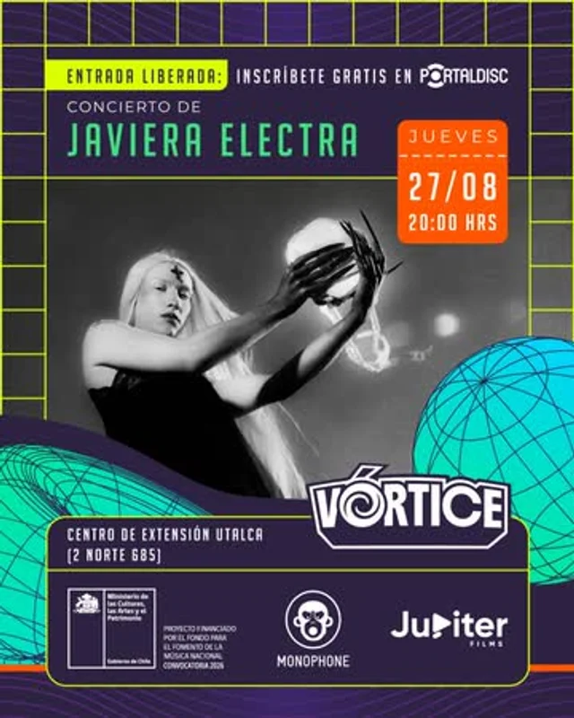 Inauguración Festival Vórtice En Centro De Extensión Universidad De Talca