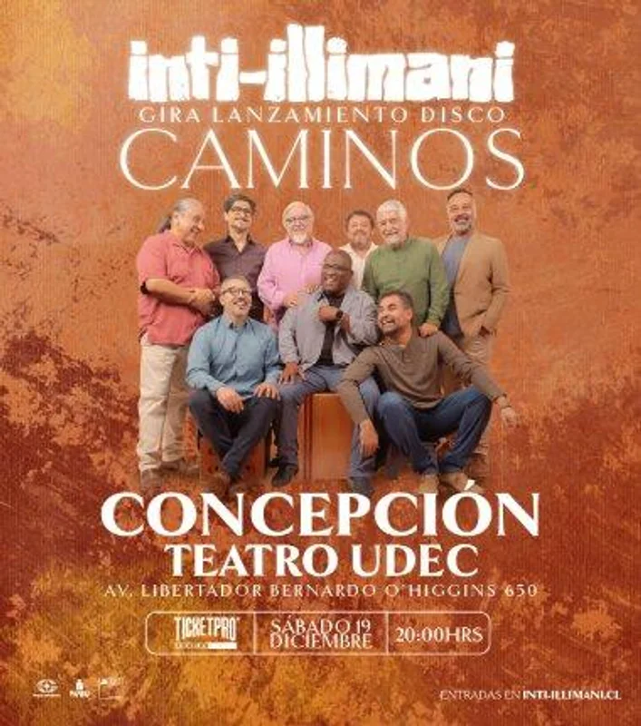Inti-Illimani Gira Lanzamiento Disco Caminos - Concepcion.