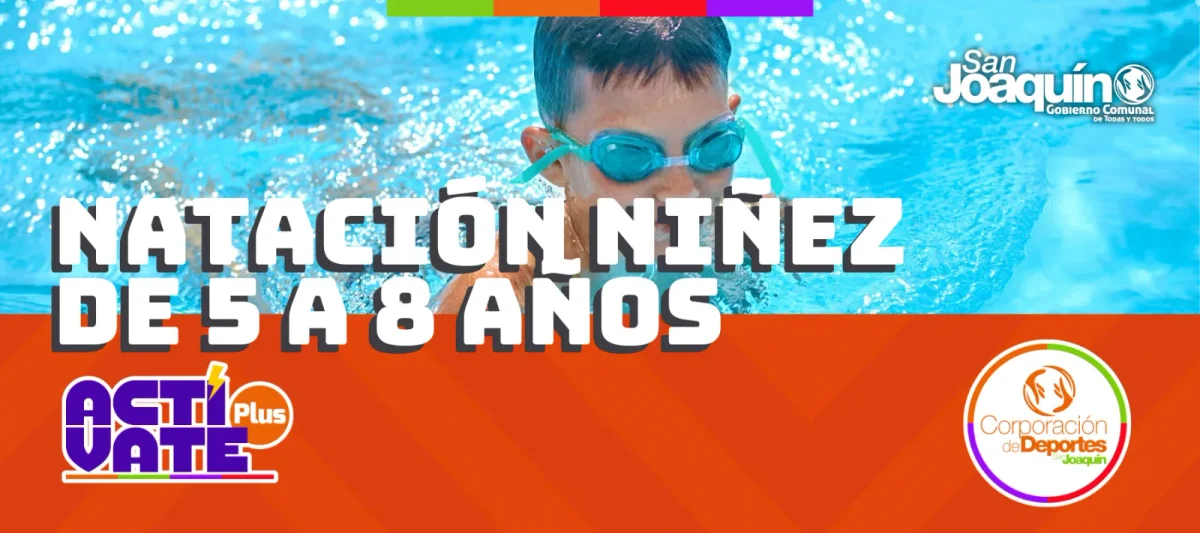 ActivatePlus - Natación Niñez (5 a 8 años)