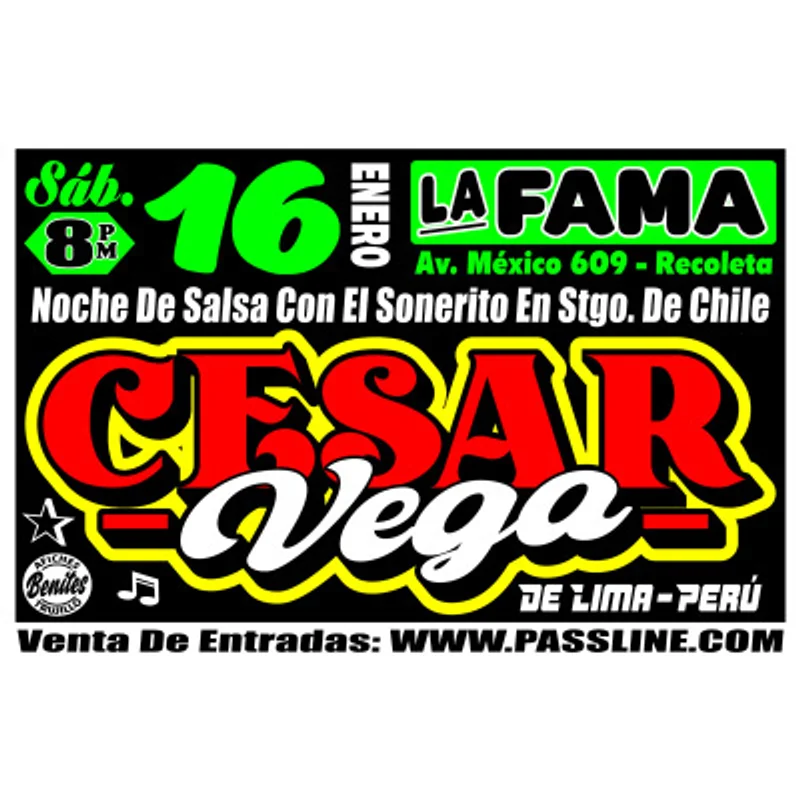 Cesar Vega En Santiago De Chile