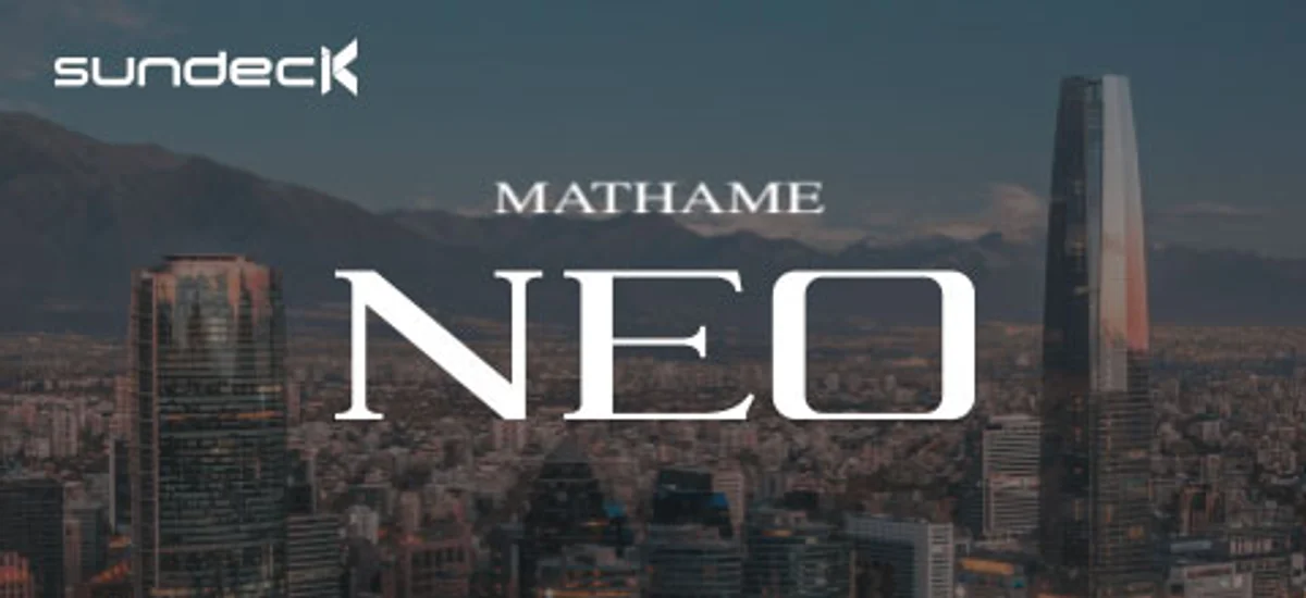 Sundeck - Mathame presenta: NEO Santiago