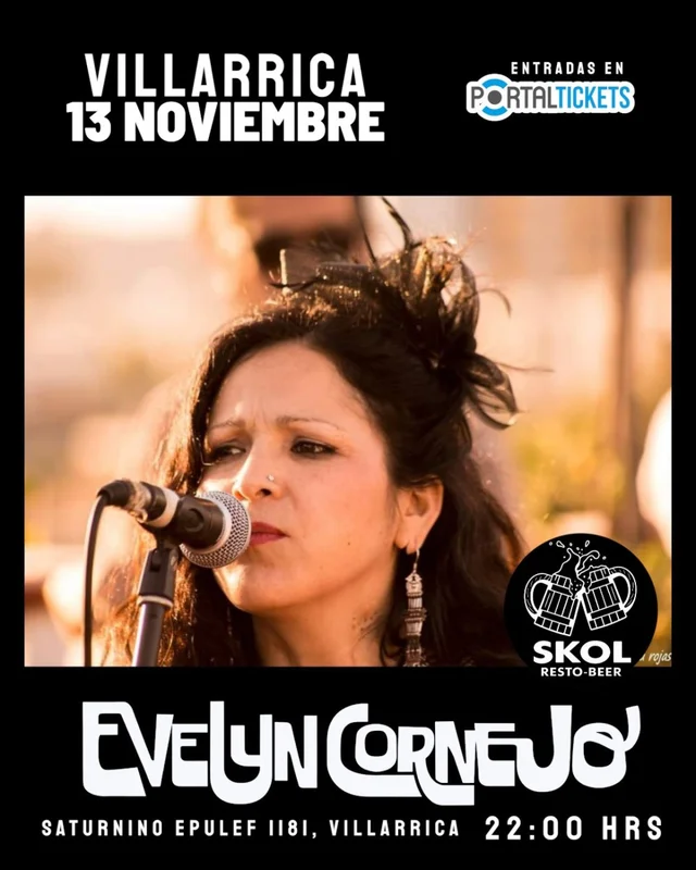Evelyn Cornejo En Villarrica - Skol Resto Beer