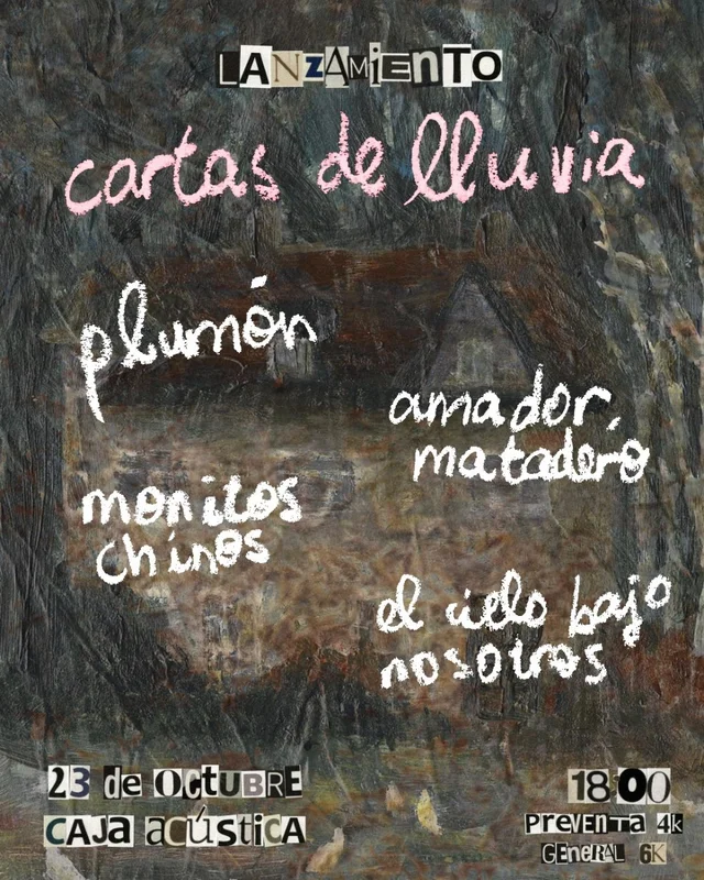 Presentación Cartas De Lluvia En Cajacústica