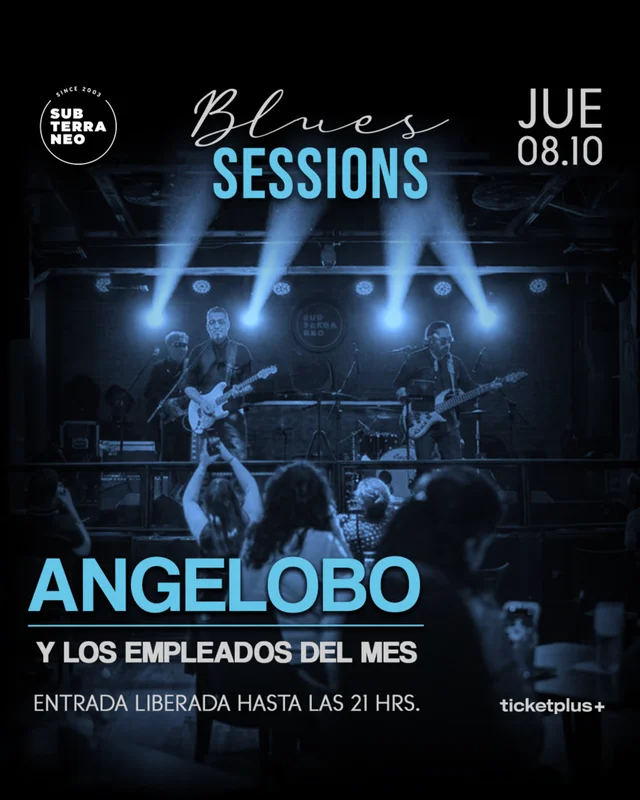 BLUES SESSIONS ? JUEVES 08 OCTUBRE ? Club Subterraneo