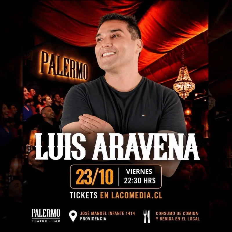 Luis Aravena en Santiago 23.10
