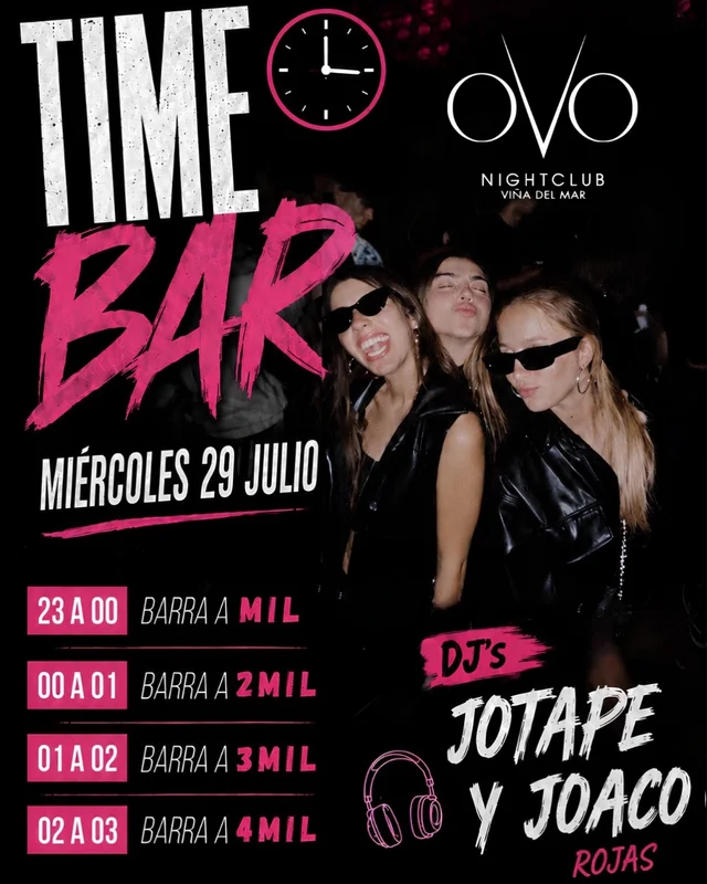 Ovo Time Bar