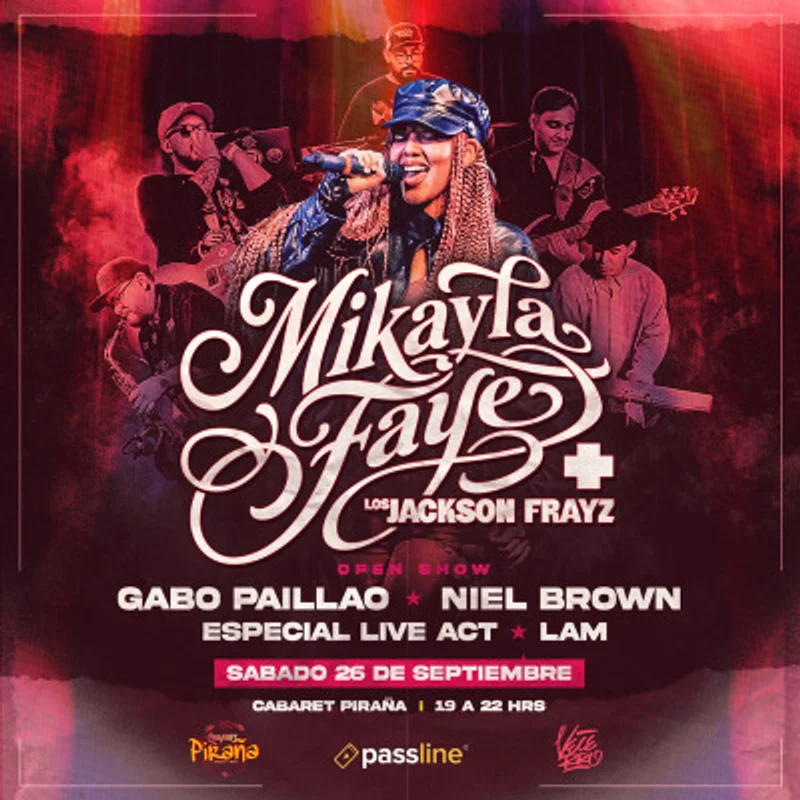 Mikayla Faye & Los Jackson Fryaz | Gata Negra - Live Show