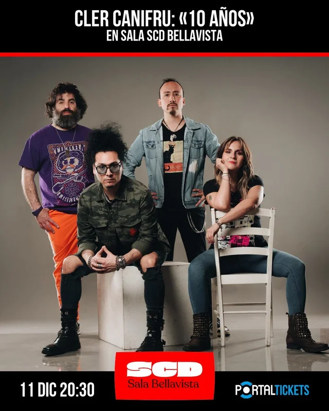 Cler Canifru: «10 Años» En Sala Scd Bellavista