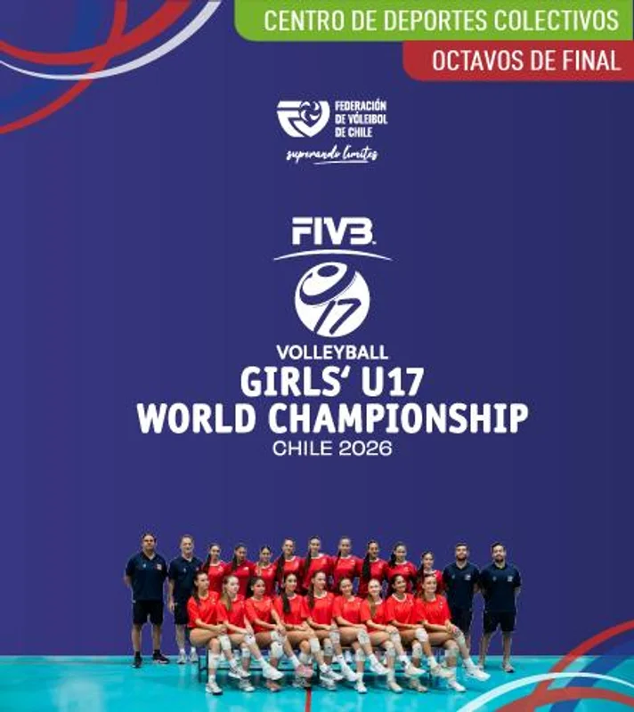Campeonato Mundial De Voleibol Femenino Sub-17 De Chile - Jornada 6 Santiago Gim Deportes Colectivos