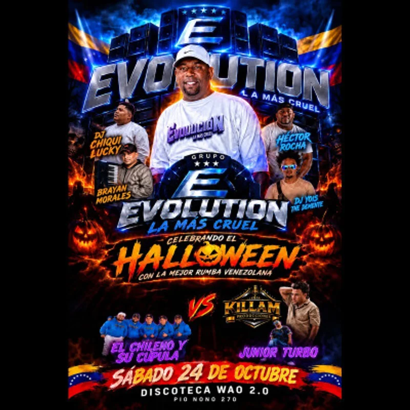 Evolution Caracas Fest - Rumba Venezolana Halloween 🎃👻