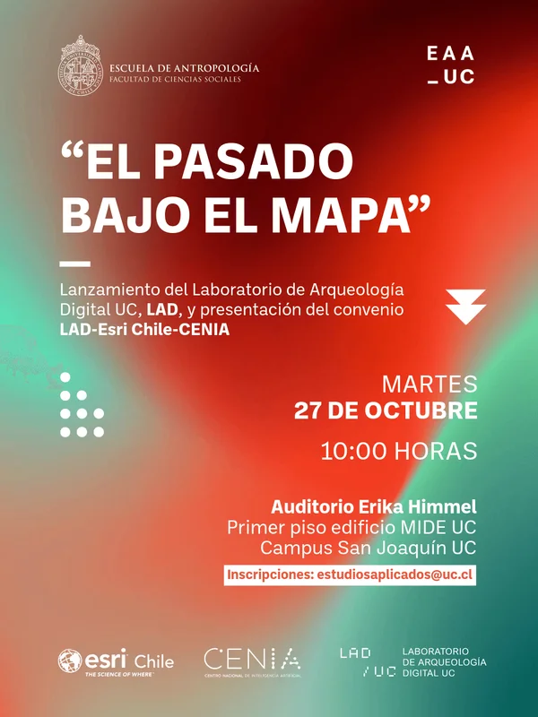Lanzamiento del Laboratorio de Arqueología Digital, LAD UC