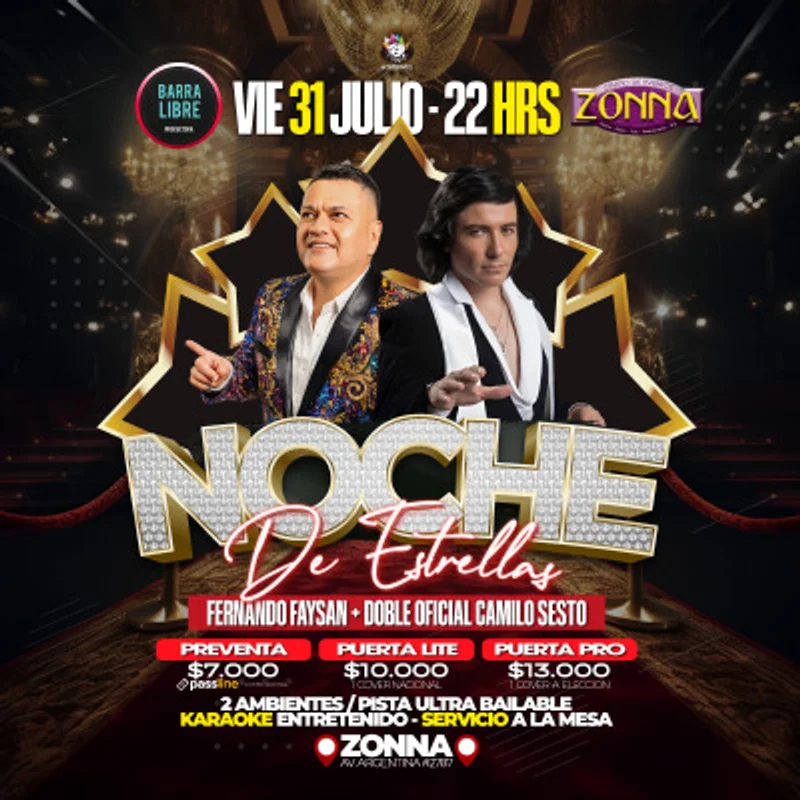 Fiesta Noche De Estrellas