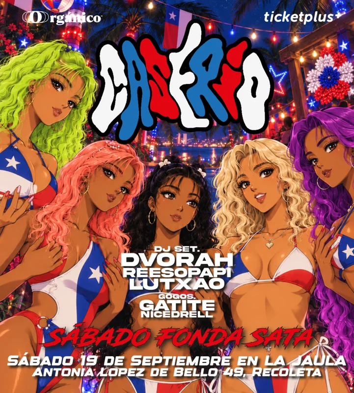 Sábado Fonda Sata 😈🇨🇱 en Caserío Fiesta Sábado 19 de Septiembre en La Jaula