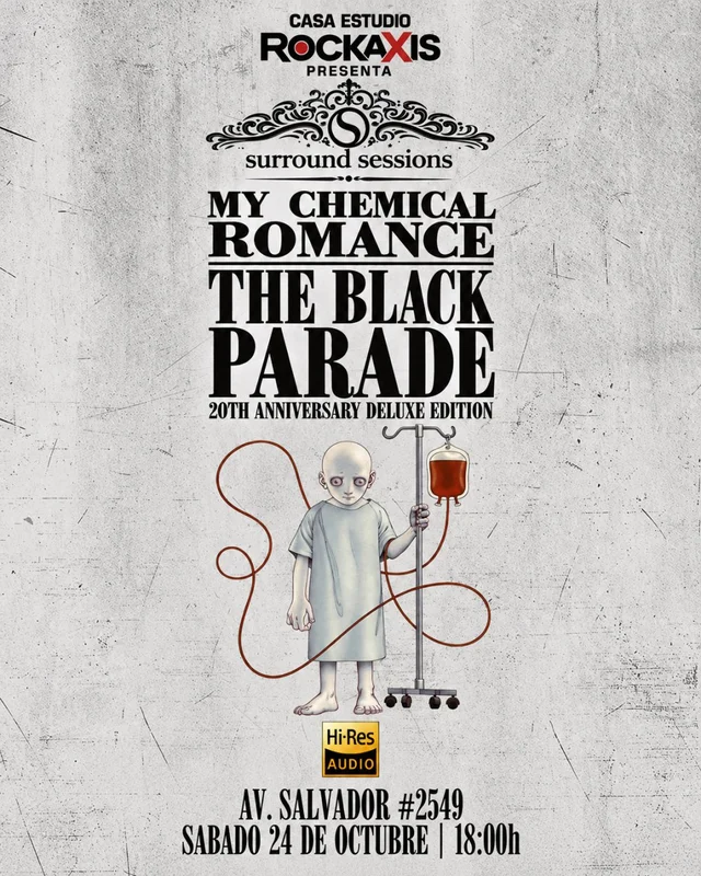 Surround Sessions: Mcr The Black Parade (20 Años) En Casa Estudio Rockaxis