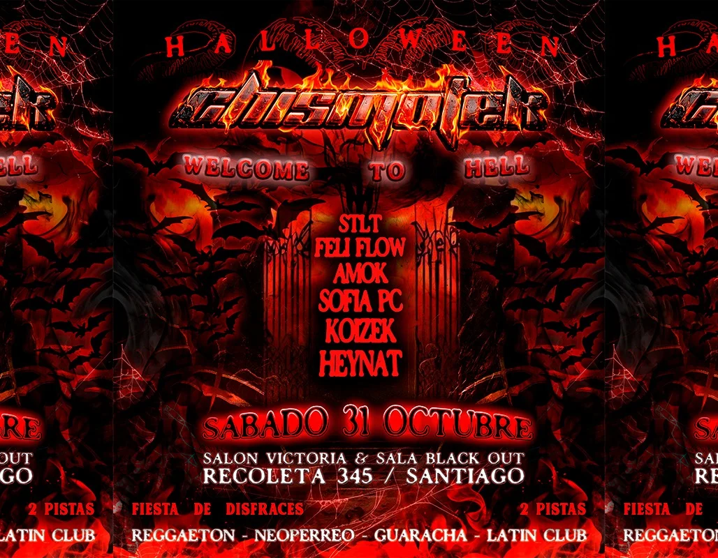 La Chismoteka: Halloween "Welcome To Hell"