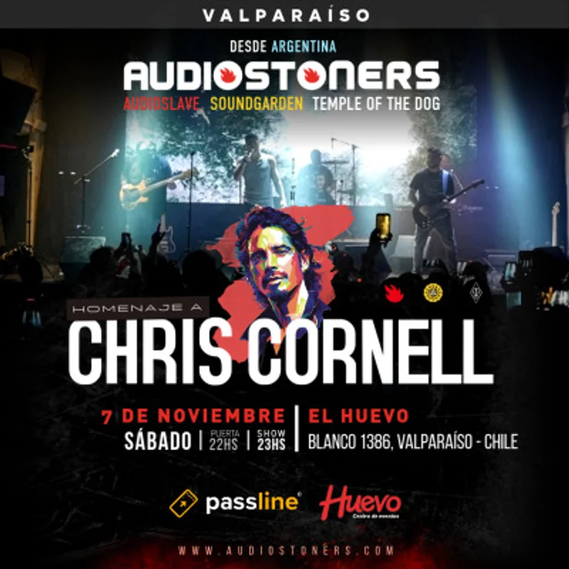 Audiostoners - Homenaje a Chris Cornell en Valparaíso
