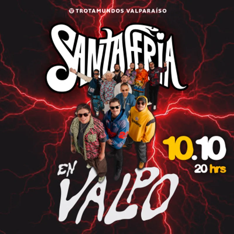 SANTAFERIA - Trotamundos Valparaiso - Ensayando Nuesto CUMPLEAÑOS 20 AÑOS