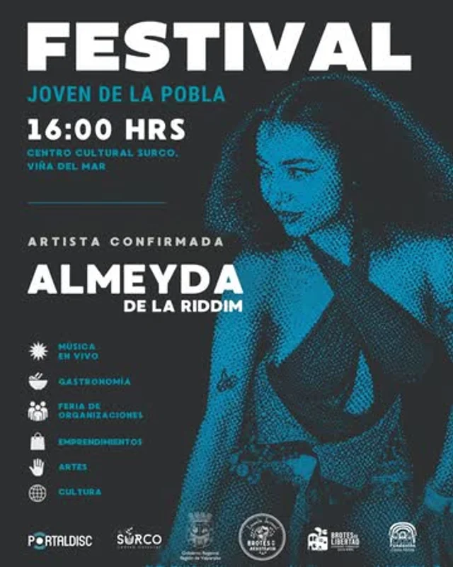 Festival Joven De La Pobla 2026 En Centro Cultural Surco, Viña Del Mar