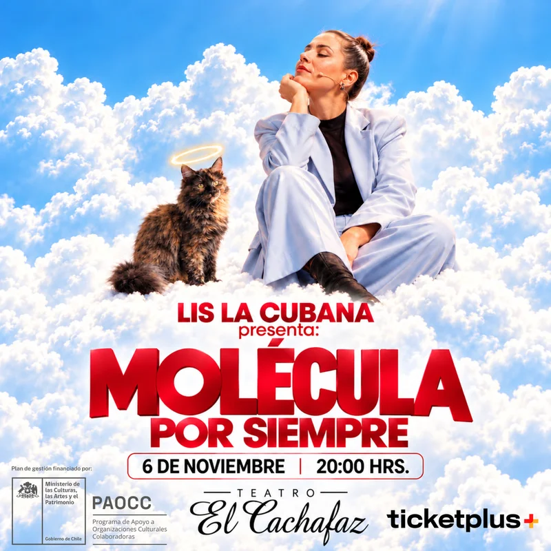 Show de stand up-Molecula por siempre-Viernes 6 de Noviembre 20 hrs