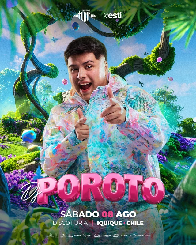 Sábado 08 Agosto | DJ Poroto