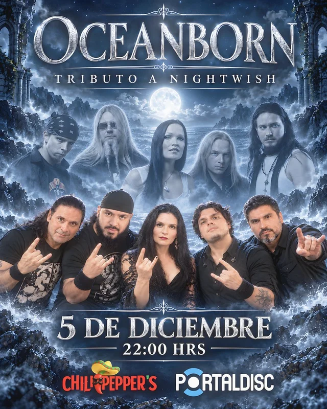 Oceanborn: Tributo A Nightwish En Chilippeppers, Temuco