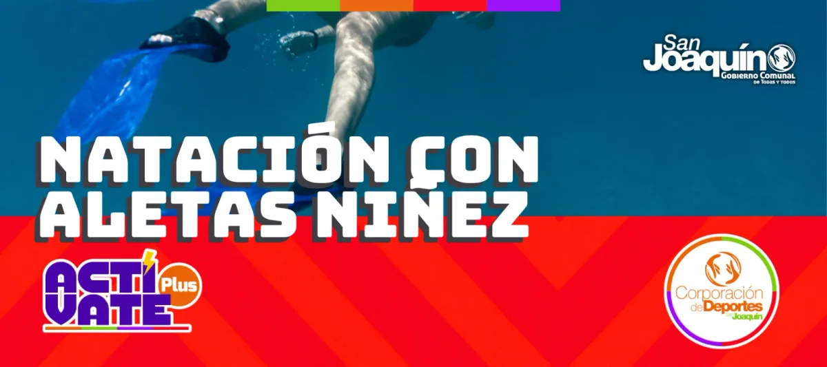 ActivatePlus - Natación con Aletas Niñez (6 a 12 años)