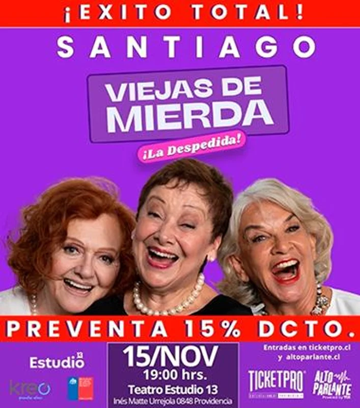 Viejas De Mierda La Despedida - Santiago 15 Nov