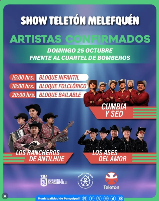 ¡Melefquén, Ya Está Todo Listo Para Vivir La Fiesta De La Solidaridad!
