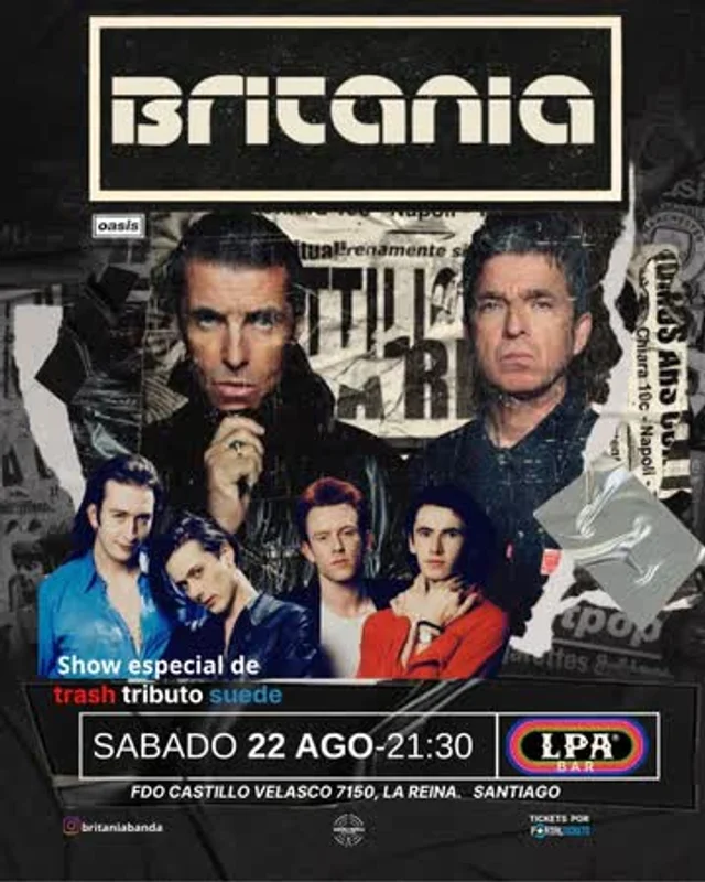 Britania Y Trash En Vivo En La Puerta Amarilla