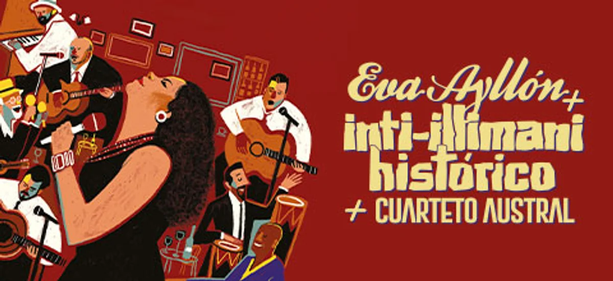Eva Ayllón+Inti Illimani Histórico+Cuarteto Austral